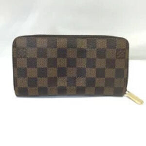 Louis Vuitton Wallet Round Zippy Damier Zipper